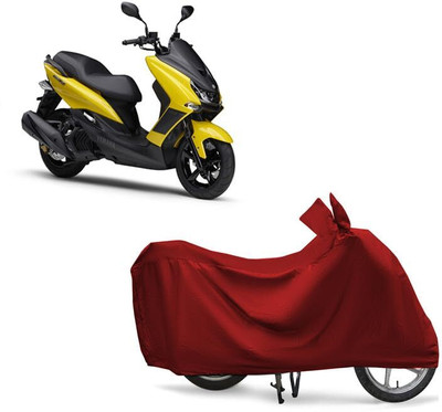 KEDIT Two Wheeler Cover for Yamaha(Majesty S 155 maxi, Maroon)