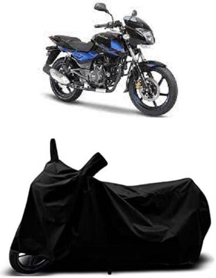 DSAMI Two Wheeler Cover for Bajaj(Pulsar 150 DTS-i, Black)