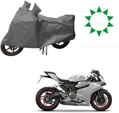 DeepShakshi AUTOMOTIVE Waterproof Two Wheeler Cover for Ducati(899 Panigale, Grey)
