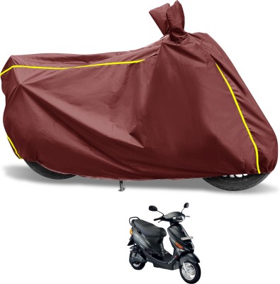 Euro Care Waterproof Two Wheeler Cover for Hero(E Sprint, Maroon)