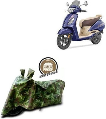 THE REAL ARV Waterproof Two Wheeler Cover for TVS(Jupiter, Multicolor)
