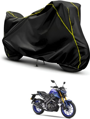 PAGORA Waterproof Two Wheeler Cover for Yamaha(MT 15, Black, Black)