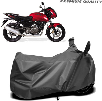 LifoDora Waterproof Two Wheeler Cover for Bajaj(Pulsar 150 DTS-i, Grey)