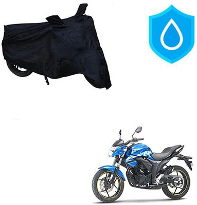 DeepShakshi AUTOMOTIVE Waterproof Two Wheeler Cover for Suzuki(Gixxer, Black)