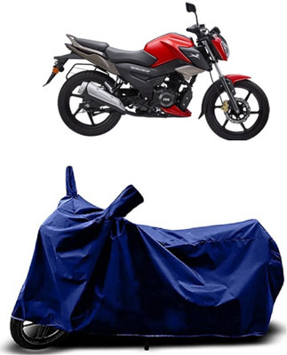 VESMEI Two Wheeler Cover for TVS(RED 125 BS6, Blue)