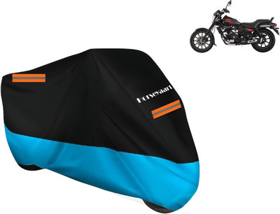 Horseyaart Waterproof Two Wheeler Cover for Bajaj(Avenger 220 Street, Blue)