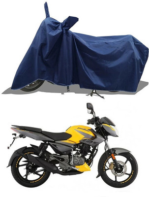 Matt Moon Two Wheeler Cover for Bajaj(Pulsar 125, Blue)