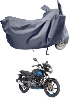 Amexride Two Wheeler Cover for Bajaj(Pulsar 150 DTS-i, Grey)
