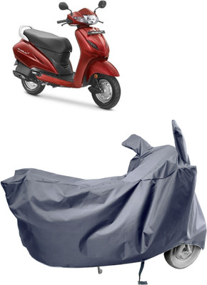 Amexride Two Wheeler Cover for Honda(Activa 4G, Grey)