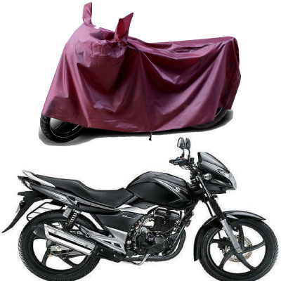 THE REAL ARV Waterproof Two Wheeler Cover for Suzuki(GS 150R, Maroon)