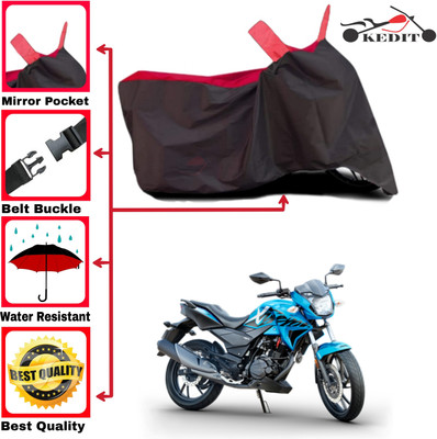 AASHTIK MART Two Wheeler Cover for Hero(Xtreme 200R, Red, Black)