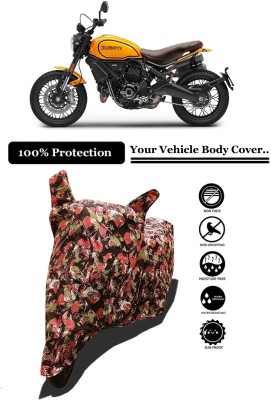 Amexride Two Wheeler Cover for Ducati(Scrambler 1100, Multicolor)