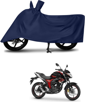 Mdstar Waterproof Two Wheeler Cover for Suzuki(Gixxer Special Edition, Blue)