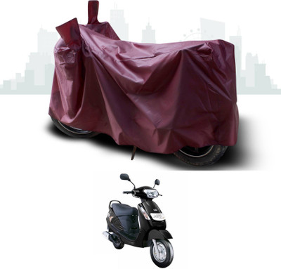 AASHTIK MART Two Wheeler Cover for Mahindra(Duro DZ, Maroon)