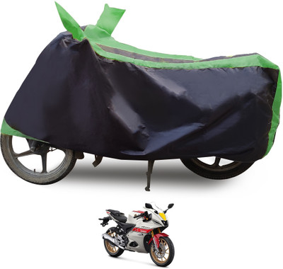 Euro Care Waterproof Two Wheeler Cover for Yamaha(R15, Green)