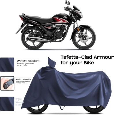 HWSXQAE Two Wheeler Cover for Honda(CB Shine, Blue)