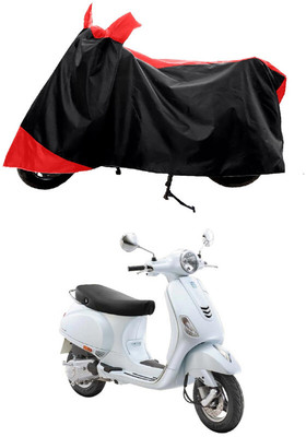 GROFATIK Two Wheeler Cover for Vespa(ZX 125 BS6, Red)