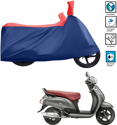 CODOKI Waterproof Two Wheeler Cover for Suzuki(Access SE, Red)