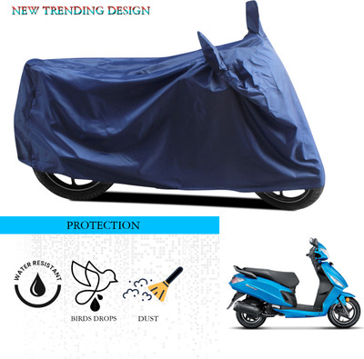 ANTHUB Waterproof Two Wheeler Cover for Hero(Dash, Blue)