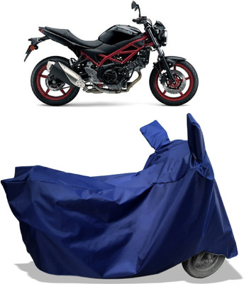 Amexride Two Wheeler Cover for Suzuki(SV650 BS6, Blue)