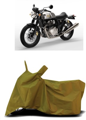 VESMEI Two Wheeler Cover for Royal Enfield(650GT BS6, Blue)