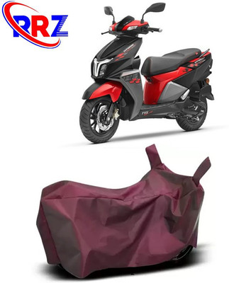 RRZ Waterproof Two Wheeler Cover for TVS(NTORQ, Maroon)