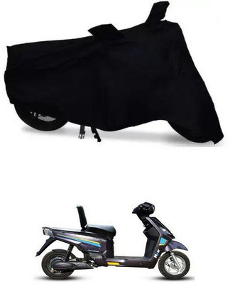 THE REAL ARV Waterproof Two Wheeler Cover for Hero(Electric NYX, Black)