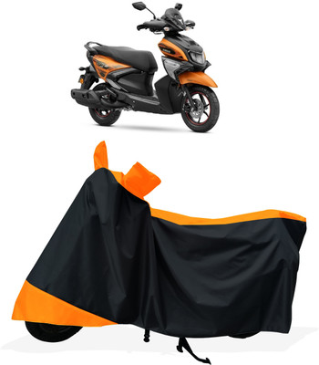 Tricway Two Wheeler Cover for Yamaha(Ray ZR BS6, Orange)