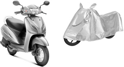 Sheen Waterproof Two Wheeler Cover for Honda(Activa 3G, Silver)