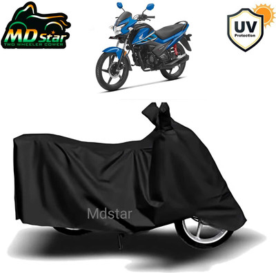 MMSSTAR Waterproof Two Wheeler Cover for Honda(Livo, Black)