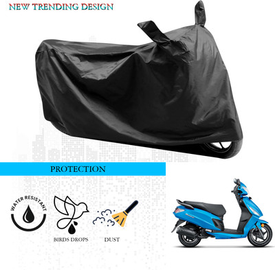 ANTHUB Waterproof Two Wheeler Cover for Hero(Dash, Black)
