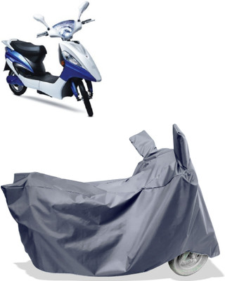 Amexride Two Wheeler Cover for Hero Electric(Electric Maxi, Grey)