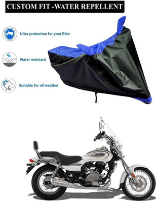GOSHIV-car and bike accessories Waterproof Two Wheeler Cover for Bajaj(Avenger Cruise 220 BS6, Blue)