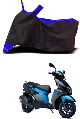 VESMEI Two Wheeler Cover for TVS(Scooty, Blue)