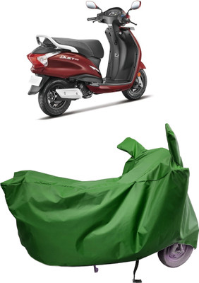 Amexride Two Wheeler Cover for Hero(Duet 125CC, Maroon)