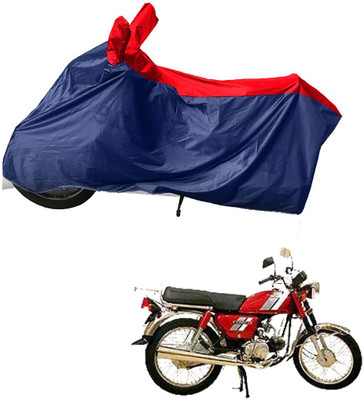 RiderShine Two Wheeler Cover for Hero(CD 100 SS, Blue, Red)