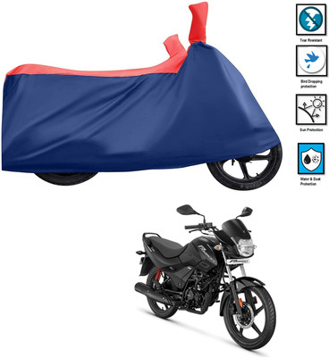CODOKI Waterproof Two Wheeler Cover for Hero(Passion Pro, Red)