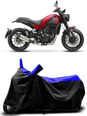VESMEI Two Wheeler Cover for Benelli(Leoncino 800, Blue)