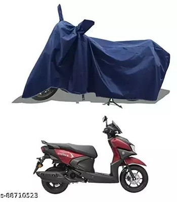 gurukul mart Waterproof Two Wheeler Cover for Indian(Electric Flash, Blue)