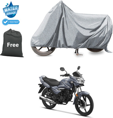 CODOKI Waterproof Two Wheeler Cover for Honda(CB Shine, Silver)