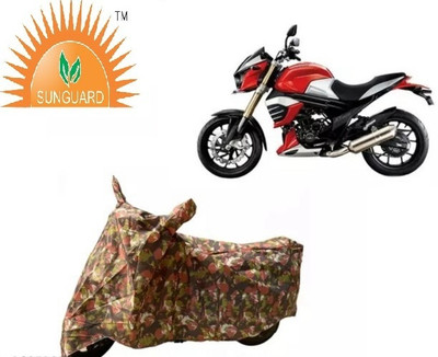 Sunguard Waterproof Two Wheeler Cover for Mahindra(Mojo UT 300, Multicolor)