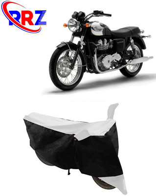 RRZ Waterproof Two Wheeler Cover for Triumph(Street Twin, Black, White)