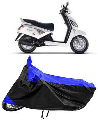 Mdstar Waterproof Two Wheeler Cover for Mahindra(Gusto BS6, Blue)