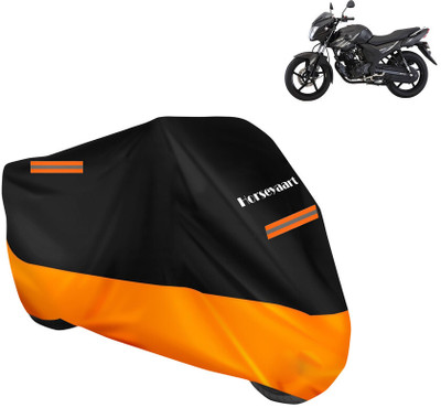 Horseyaart Waterproof Two Wheeler Cover for Yamaha(SZ-RR BS6, Orange)