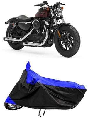 GROFATIK Two Wheeler Cover for Harley Davidson(Forty Eight, Orange)