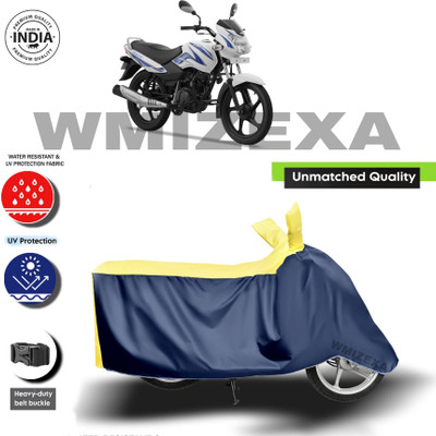 AutoGalaxy Waterproof Two Wheeler Cover for TVS(Sport BS6, Yellow, Blue)