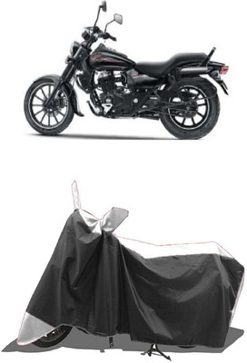SUGASHRI Waterproof Two Wheeler Cover for Bajaj(Avenger 400, White, Black)
