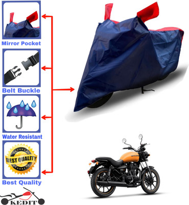 KEDIT Two Wheeler Cover for Royal Enfield(Classic 350, Red, Blue)