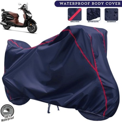 MADAFIYA Two Wheeler Cover for Hero(Pleasure, Blue, Red)