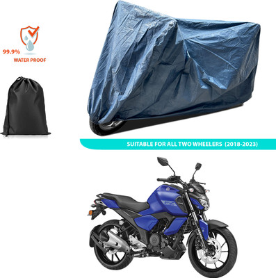 CODOKI Waterproof Two Wheeler Cover for Yamaha(FZ-25, Blue)